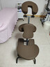 折疊式按摩椅子紋身椅保健椅中醫推拿理療針灸美容養生戶(hù)外擺攤椅 咖啡色 不加背包 曬單實(shí)拍圖