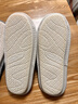 內泊【超舒服】乳膠棉麻拖鞋男士春秋超大碼防滑防臭亞麻布拖鞋女米37 曬單實(shí)拍圖