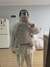 比威亞bvya Free美學(xué)家 嬰兒背帶前抱式小月齡輕便透氣抱娃神器解放雙手 蘆葦白 曬單實(shí)拍圖
