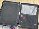 愛(ài)華仕【京東聯(lián)名】鎧甲行李箱24英寸大容量旅行箱男女鋁框拉桿箱巖石灰 曬單實(shí)拍圖