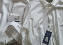 羅蒙【DP免燙 100%棉 抗皺】純棉長(cháng)袖襯衫男士商務(wù)職業(yè)襯衣男工裝上衣 曬單實(shí)拍圖