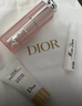 迪奧Dior魅惑變色潤唇膏001粉紅色48小時(shí)水潤護唇生日禮物 新年禮物女 曬單實(shí)拍圖