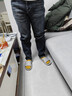 森馬（Semir）森柔|牛仔褲男冬季加絨彈力小腳簡(jiǎn)約長(cháng)褲顯瘦顯高103724124112  曬單實(shí)拍圖