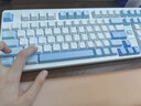 邁從（MCHOSE） G98 V2客制化機械鍵盤(pán)gasket結構三模無(wú)線(xiàn)2.4G/有線(xiàn)/藍牙hifi全鍵熱插拔電競游戲辦公電腦平板 G98 V2 星海藍-冰藍軸 曬單實(shí)拍圖