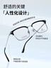帕森（PARZIN）光學(xué)近視眼鏡架 職場(chǎng)商務(wù)眉框輕盈鈦腿斯文修顏鏡 可配近視 68156 曬單實(shí)拍圖