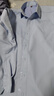 南極人（Nanjiren）襯衫男白加絨長(cháng)袖免燙襯衣商務(wù)正裝修身韓版男士保暖襯衣秋冬男 曬單實(shí)拍圖