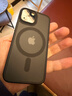SiUNYOO 蘋(píng)果13磁吸殼MagSafe磨砂膚感手機殼iPhone13promax四角防摔保護殼蘋(píng)果15PM 【黑色】親膚磨砂磁吸保護殼 iPhone 13mini 曬單實(shí)拍圖