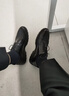 海瀾之家HLA皮鞋男商務(wù)休閑秋冬正裝德比鞋子HAAPXM1EBH077 黑色44 曬單實(shí)拍圖