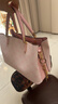 COOGI包包女包輕奢品牌手提托特包女士斜挎包情人節生日禮物送女友老婆 粉色 順豐直發(fā) 曬單實(shí)拍圖