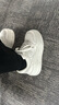 GG-CC【鞠婧祎同款】厚底板鞋2025新款做舊設計感增高休閑女鞋G25U5338 白色 37 曬單實(shí)拍圖
