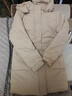 皮爾卡丹羽棉絨衣服女中長(cháng)款2025冬季新款冬裝大l碼加厚保暖棉絨外套 卡其色 XL (115-130體重) 曬單實(shí)拍圖