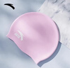 安踏（ANTA）泳帽女防水不勒頭長(cháng)發(fā)專(zhuān)用加大號硅膠護耳成人男士?jì)和斡久?曬單實(shí)拍圖
