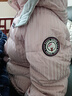 鴨鴨（YAYA）兒童羽絨服女童新中長(cháng)款加厚女孩連帽時(shí)尚冬季中大童裝外套HR 粉色 150 曬單實(shí)拍圖