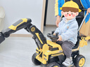 飛鴿兒童電動(dòng)車(chē)挖掘機可坐人挖土1-3-6-8歲男小孩寶寶遙控玩具車(chē)禮物 全電 黃 電動(dòng)挖臂 推把 音樂(lè )燈光 曬單實(shí)拍圖