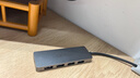 聯(lián)想（Lenovo）USB3.0金屬分線(xiàn)器擴展塢高速4口集線(xiàn)器HUB拓展塢筆記本電腦一拖多轉換器轉接頭擴展器Type-C供電 曬單實(shí)拍圖