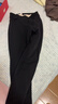 蒙羊王女士保暖褲羊毛褲女100%羊毛填充棉褲加厚鵝絨護膝防寒褲保暖內衣 曬單實(shí)拍圖