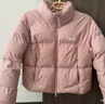 FILA 楊冪同款|斐樂(lè )官方女裝羽絨服2025冬季新款時(shí)尚舒適保暖短款外套 灰藕粉-PK M 165/84A/M 曬單實(shí)拍圖