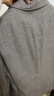 威可多（VICUTU）男士休閑西服上衣格紋百搭商務(wù)西裝外套 灰色格紋 175B 曬單實(shí)拍圖