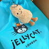Jellycat趣味花生包包掛飾食物蔬菜毛絨玩偶掛件送禮生日情人節禮物 趣味花生包包掛飾 One Size 曬單實(shí)拍圖