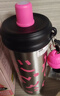 炊大皇保溫杯316不銹鋼高顏值女茶水分離杯兒童吸管大容量水杯子600ml 曬單實(shí)拍圖