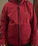 比音勒芬【復合功能性面料】春秋季男士休閑外套戶(hù)外防風(fēng)防水連帽夾克 21深紅色 L 曬單實(shí)拍圖