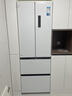 美的（Midea）400L法式四開(kāi)門(mén)冰箱超薄零嵌入式小戶(hù)型一級能效風(fēng)冷無(wú)霜節能變頻以舊換新白色MR-418WFPE國家補貼 曬單實(shí)拍圖
