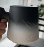 叁旬山海觀(guān)泡茶馬克杯茶杯家用陶瓷杯帶蓋辦公室過(guò)濾水杯茶水分離杯 曬單實(shí)拍圖