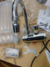 新飛 （Frestec）電熱水龍頭側進(jìn)水即熱式自來(lái)水加熱速熱熱水器廚房家用小廚寶 【智能數顯】電鍍銀+漏電保護器 曬單實(shí)拍圖