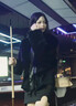 菲司爾特2025秋冬新款仿狐貍毛皮草短外套女毛毛大衣韓版減齡小香風(fēng)棉服女 黑色 內里加棉 M 適合101-115斤 曬單實(shí)拍圖