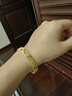 銀意坊吉言銀手鐲女琺瑯彩年輕款招財貓銀鐲子9999純銀實(shí)心新中式禮物女 9999純銀吉言招財貓手鐲約43克 曬單實(shí)拍圖