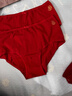 巴拉巴拉童裝兒童內褲襪子套裝2026新款女童三角短褲抗菌襠不夾PP紅色新年 曬單實(shí)拍圖
