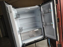 志高（CHIGO）冰箱風(fēng)冷無(wú)霜458L雙開(kāi)門(mén)多門(mén)對開(kāi)電冰箱一級能效家用大容量十字四門(mén)對開(kāi)超薄嵌入式變頻智能冰箱 【十字門(mén)】406升一級能效【直冷】 曬單實(shí)拍圖