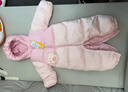 巴拉巴拉童裝嬰兒羽絨服連體衣寶寶2025新款冬裝加厚保暖哈衣爬服萌趣造型 曬單實(shí)拍圖