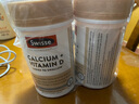 Swisse斯維詩(shī)鈣 維生素D迷你鈣片中老年成人孕婦補鈣 檸檬酸鈣300片*2瓶 曬單實(shí)拍圖