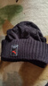 紅蜻蜓帽子男士冬季毛線(xiàn)帽加絨保暖棉帽戶(hù)外騎車(chē)防寒防風(fēng)護耳帽針織冷帽 黑色帽子·加絨防風(fēng) 曬單實(shí)拍圖