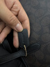 蔻馳（COACH）女士CITY15小號托特包寬肩帶單肩斜挎手提包送女生禮物 胡桃木色配黑色CW032IMXAQ 曬單實(shí)拍圖