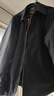 杉杉棉服男士秋冬商務(wù)休閑行政夾克棉衣保暖棉襖外套男裝 曬單實(shí)拍圖
