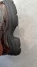 他她（TATA）偵探家女鞋2026樂(lè )福鞋百搭真皮鞋厚底豆豆鞋 棕色 38 曬單實(shí)拍圖