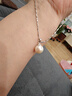 京潤珍珠吊墜女925銀楚遠淡水珍珠項鏈精選單顆吊墜百搭節日禮物 曬單實(shí)拍圖