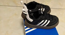 阿迪達斯（adidas）童鞋26春秋男女童寶寶三葉草軟底SAMBA 360兒童運動(dòng)鞋T頭鞋JH5201 曬單實(shí)拍圖