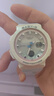 卡西歐（CASIO）手表BABY-G霓虹夜光雙顯 防水防震運動(dòng)電子表 學(xué)生女表 BGA-250-7A3 曬單實(shí)拍圖