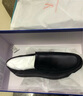 意爾康男鞋牛皮簡(jiǎn)約商務(wù)正裝鞋舒適中老年爸爸鞋透氣皮鞋男父親鞋子男 黑色 41 曬單實(shí)拍圖