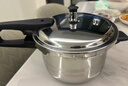 蘇泊爾（SUPOR）304不銹鋼4.0L壓力鍋20cm【1-2人適用】快煮防爆高壓鍋電磁爐通用 曬單實(shí)拍圖