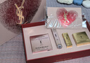 YSL圣羅蘭口紅底妝禮盒限定小金條1988+粉氣墊生日禮物新年禮盒情人節禮物 曬單實(shí)拍圖