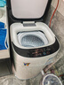 小鴨小黃鴨系列嬰兒洗衣機烘干一體迷你高溫煮洗全自動(dòng)洗衣機寶寶兒童專(zhuān)用小型兒童帶烘干 4.5KG白【藍光升級+10大程序】10年保修 波輪 【全自動(dòng)洗脫一體】 曬單實(shí)拍圖