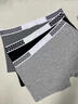 南極人（Nanjiren）男士?jì)妊澞屑兠?00%全棉襠全褲7A級抗菌平角寬松中年人四角短褲頭 9A抗菌-全褲高彈純棉/裝(升 4條 2XL 建議130-150斤 曬單實(shí)拍圖