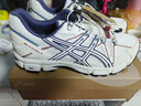 亞瑟士ASICS男女戶(hù)外舒適透氣慢跑鞋 GEL-KAHANA 8 FL 白色/藍紫色 45 曬單實(shí)拍圖