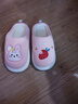 豬爸爸兒童棉拖鞋男童秋冬季2025新款居家室內防滑女童寶寶卡通拖鞋粉22 曬單實(shí)拍圖