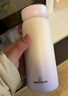希諾（heenoor）保溫杯女士316L不銹鋼水杯高顏值便攜杯子X(jué)N-9677薄暮紫靄 300mL 曬單實(shí)拍圖