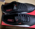 彪馬（PUMA）薄底鞋|復古白色賽車(chē)休閑鞋男女冬運動(dòng)鞋REDON388167 黑色-白-鮮紅色-02 44.5 曬單實(shí)拍圖